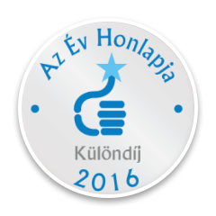 ELTE web portal - "Website of the Year 2016" Award