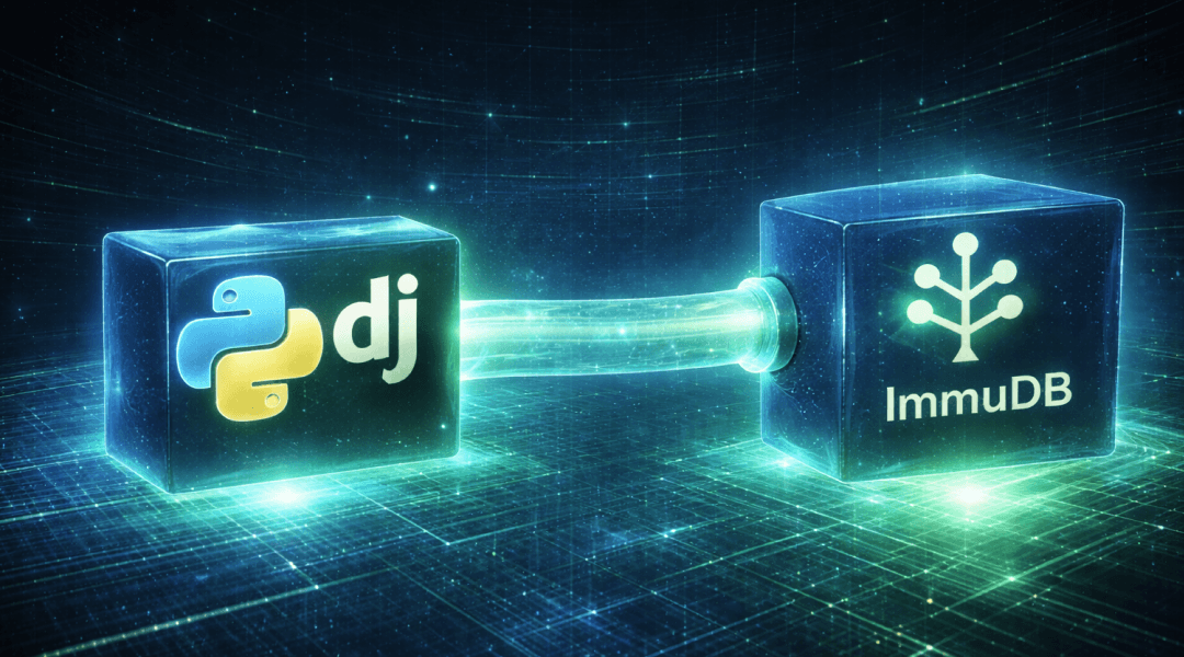 ImmuDB integráció Python és Django környezetben
