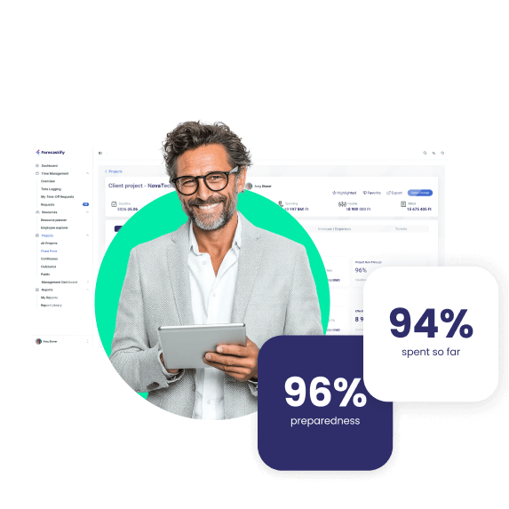Forecastify - Pénzügyi projektmenedzsment projektcégeknek