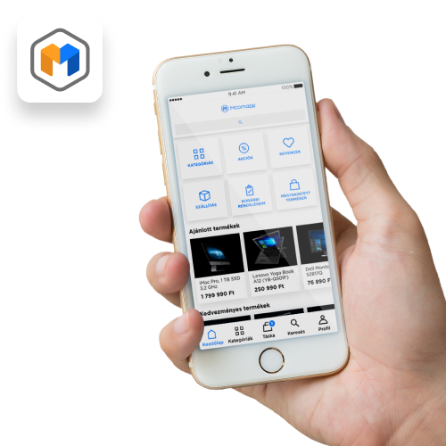 A LogiNet mobilshop applikáció terméke | Nyiss boltot a felhasználók mobilján!