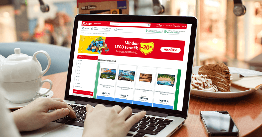 Auchan has launched an online store