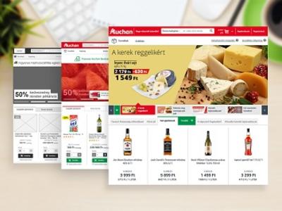 Elstartolt az Auchan webshop