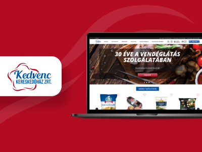 B2B webshop készítés mellett döntött a Kedvenc Kereskedőház