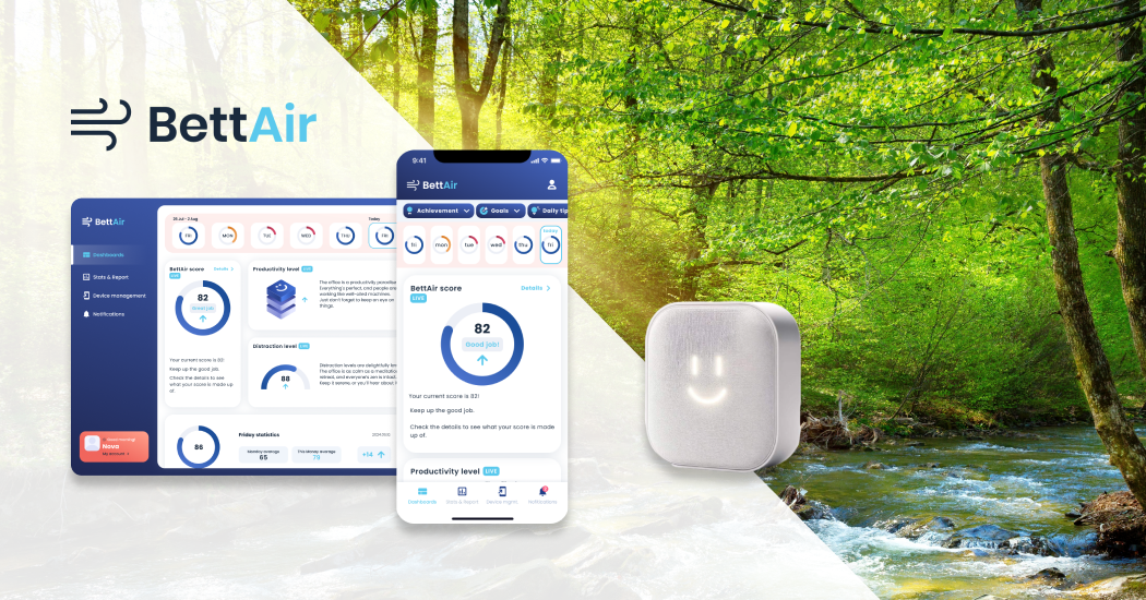 BettAir iOT fejlesztés: okos rendszer az ideális munkahelyi környezetért
