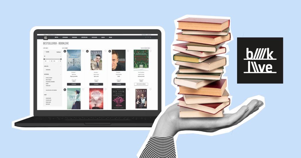 Korszerű e-commerce megoldás a Booklove-tól