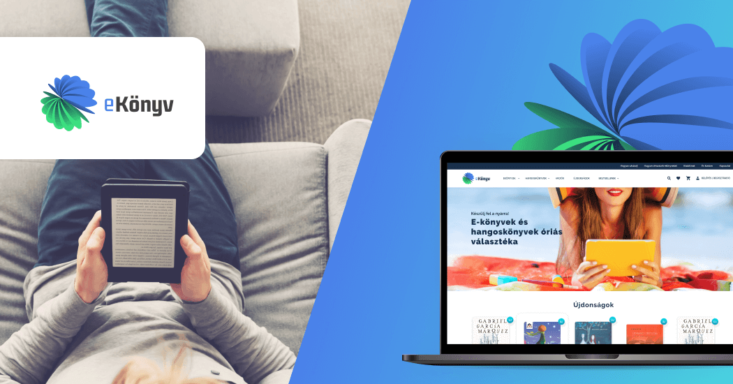 Mobilra optimalizált kinézetet, új funkciókat kapott az eKönyv új webshopja