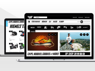 Elstartolt BPShop, a magyar hip-hop ruházati márka webshopja
