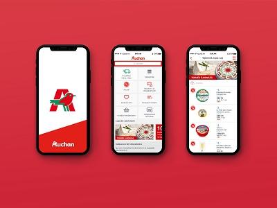 Mobilshop applikációt fejlesztettünk az Auchan Magyarország számára
