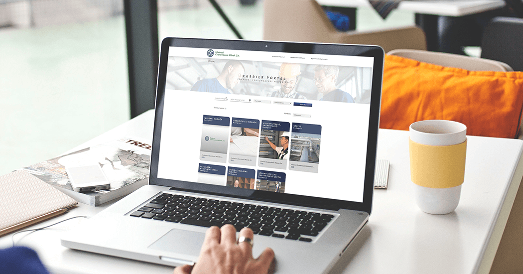 LogiNet developed a carrer portal for the Budapest Sewage Works Ltd.