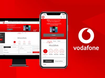 Megújult a Vodafone webshopja