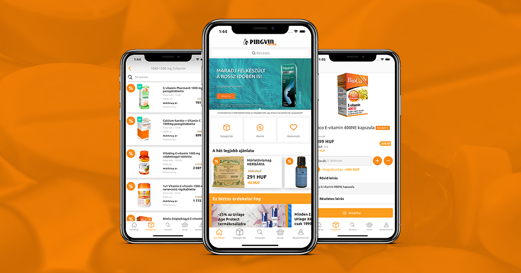 Elindult a Pingvin Patika appshopja