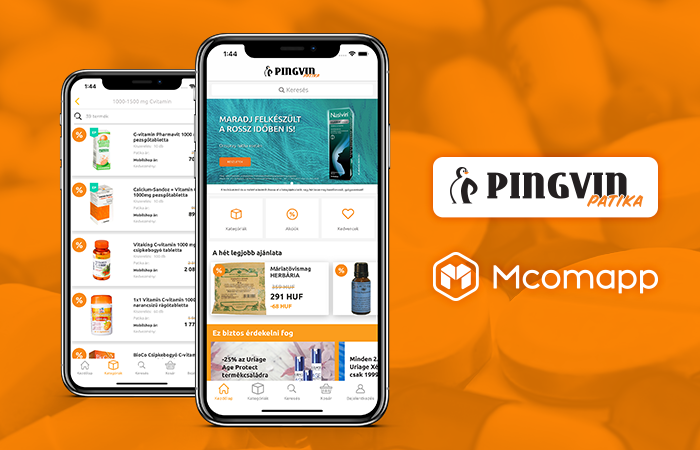 Elsőként a hazai piacon: elindult a Pingvin Patika appshopja