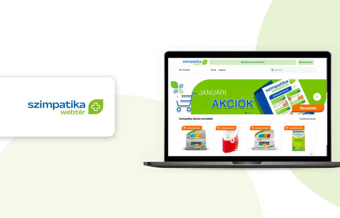 Szimpatika offers its partners a unique webshop on the market