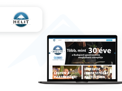 Webshop készítés: megújult a HELIT B2B webshopja a LogiNet fejlesztésében