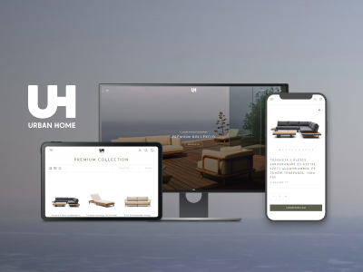 Webshop készítés mellett döntött az Urban Home