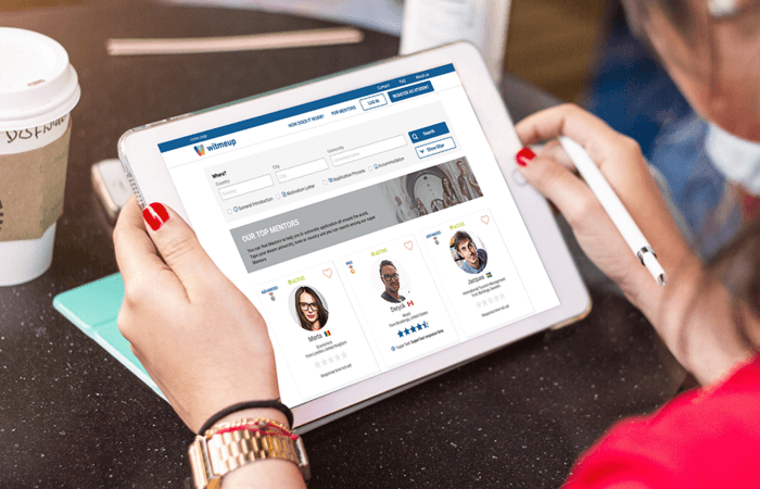 Online nemzetközi platform az egyetemre jelentkezők és mentorok összekötésére. Egy sikeres startup ötlet