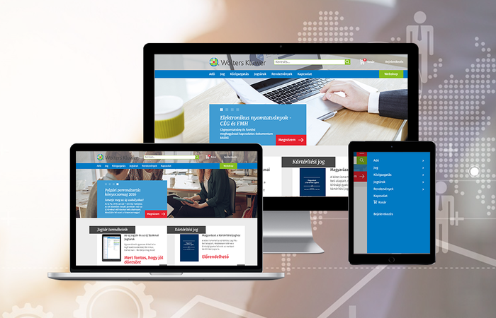 Innovatív webáruházat adtunk át a Wolters Kluwernek