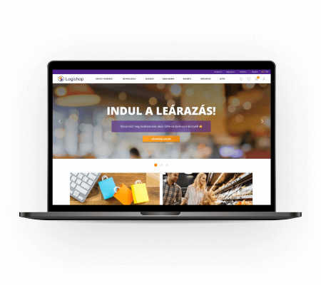 Logishop B2C webshop: B2C webshop system with ERP connection