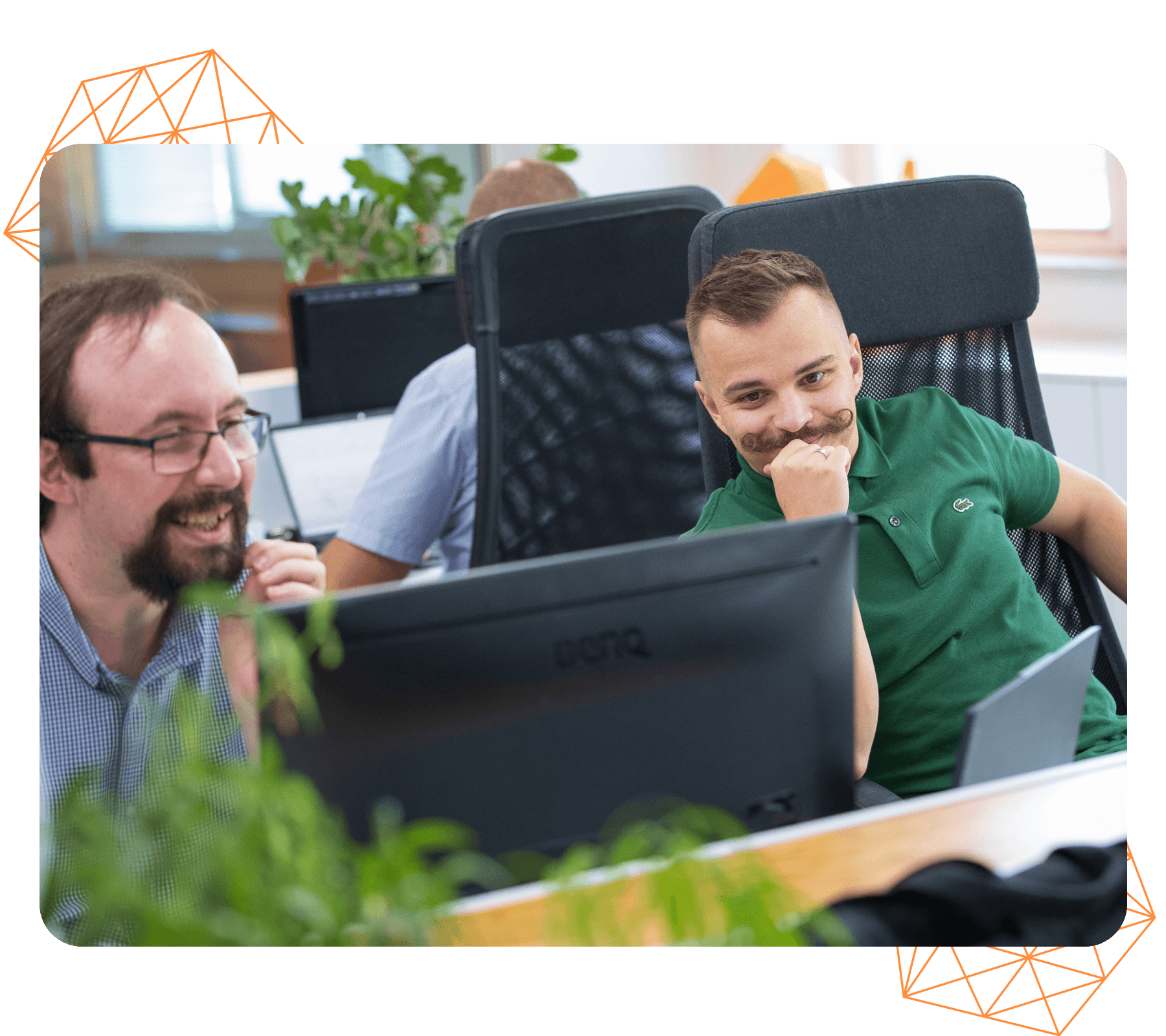LogiNet IT szakemberek: Laci és Bálint