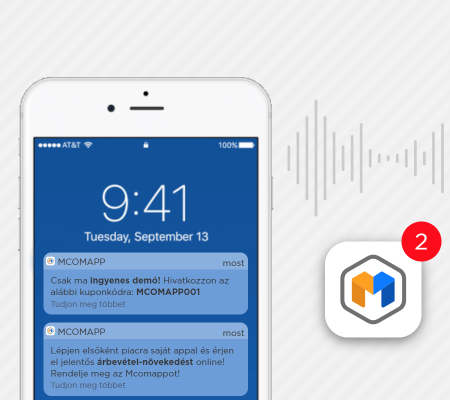 A mobil app legnagyobb előnye a push notification: hatékony vásárlást ösztönző megoldás a visszatérő ügyfelek esetében