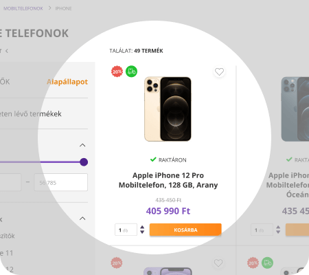 Biztosítjuk, hogy kitűnj a versenytársaid közül