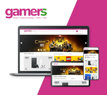 Slovakian webshop development reference: Gamers Slovakia - gamers.sk