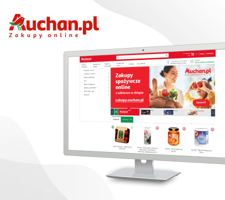E-commerce ecosystem development reference: Auchan Poland