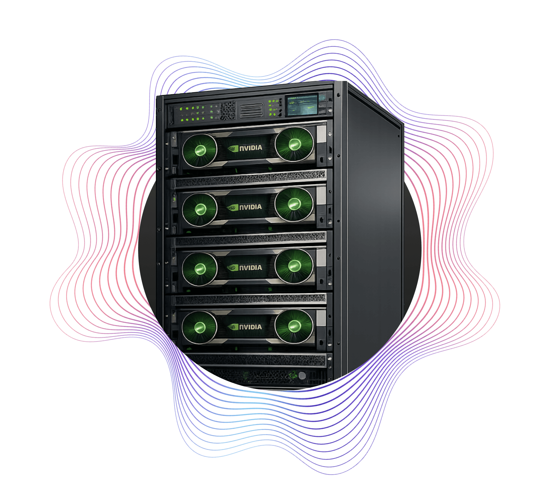 On-Premise GPU szerver rack NVIDIA kártyákkal