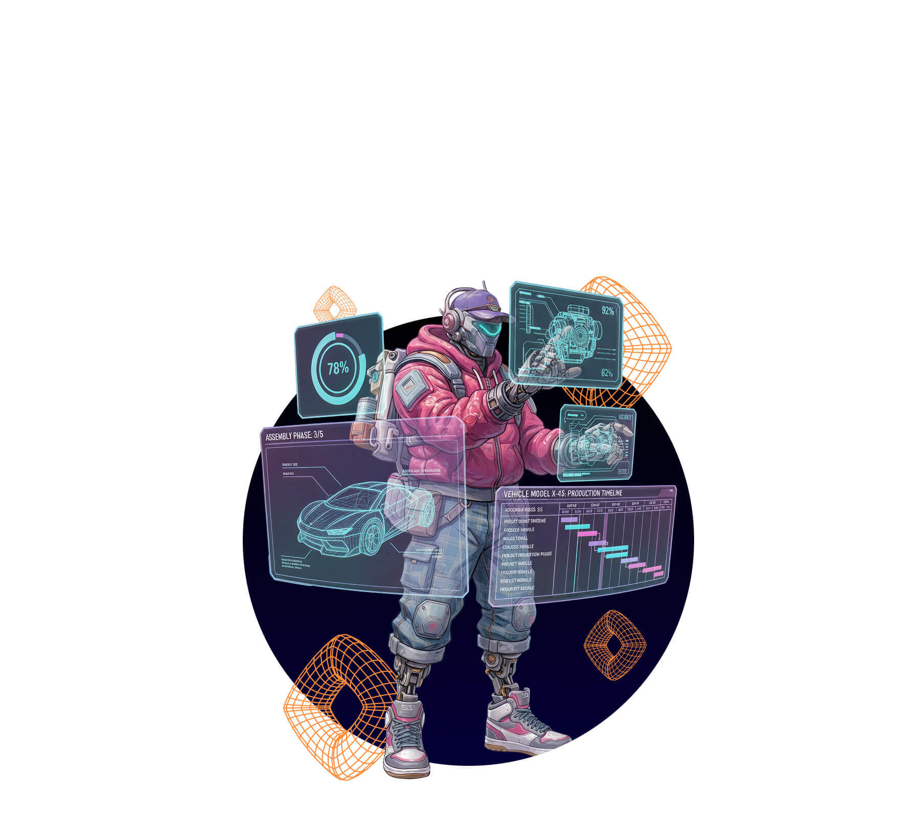 Gyártástervezés vizualizáció