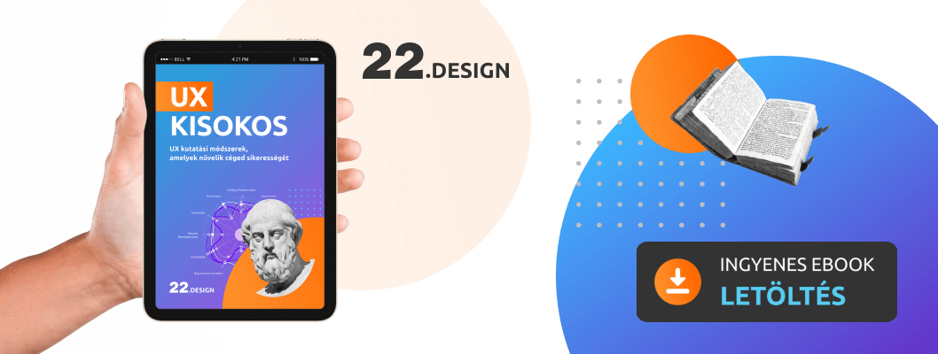 UX design ebook: 11 UX kutatási módszer, amellyel növelheted céged sikerességét